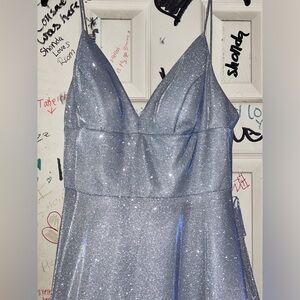 Camille La Vie Prom Dress (light-blue)